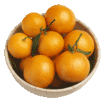 Скачать PNG картинку на прозрачном фоне Апельсины в тарелке