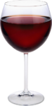 Скачать PNG картинку на прозрачном фоне Бокал, с красным вином