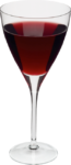 Скачать PNG картинку на прозрачном фоне Бокал с красным вином