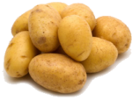 Скачать PNG картинку на прозрачном фоне Кучка картошек, картофель