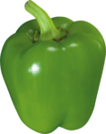 Скачать PNG картинку на прозрачном фоне Зеленый болгарский перец
