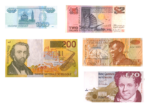 Скачать PNG картинку на прозрачном фоне Банкноты разных стран