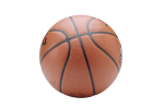 Скачать PNG картинку на прозрачном фоне Баскетбольный мяч с бликом