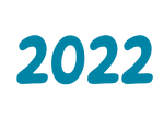 Скачать PNG картинку на прозрачном фоне Число 2022, с закругленными краями