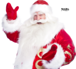 Скачать PNG картинку на прозрачном фоне Дед Мороз, фотография разводящий руки