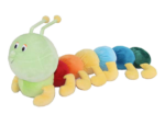 Скачать PNG картинку на прозрачном фоне Игрушка, гусеница, разноцветная