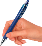 Скачать PNG картинку на прозрачном фоне Мужская рука, правая, держит синюю ручку