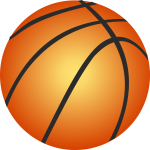 Скачать PNG картинку на прозрачном фоне Мяч, баскетбольный, нарисованный