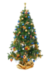 Скачать PNG картинку на прозрачном фоне нарисованная,елка для нового года