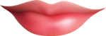 Скачать PNG картинку на прозрачном фоне Нарисованные губы в улыбке