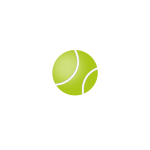Скачать PNG картинку на прозрачном фоне Нарисованный мяч для большо тенниса