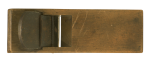 Скачать PNG картинку на прозрачном фоне Старый столярный деревянный рубанок без ручки, вид сверху