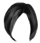 Скачать PNG картинку на прозрачном фоне Женские волосы, карэ