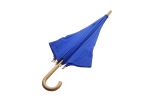 Скачать PNG картинку на прозрачном фоне Женский зонт тростью, синего цвета